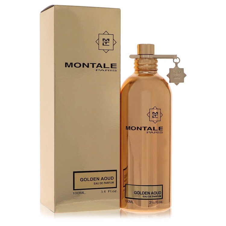Montale Golden Aoud by Montale Eau De Parfum Spray 3.3 oz Montale Golden Aoud by Montale Eau De Parfum Spray 3.3 oz